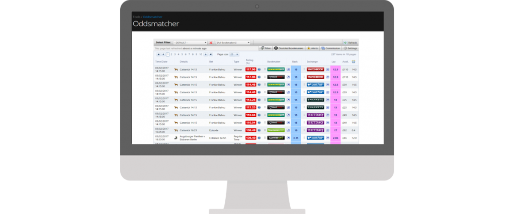 How to make money betting OddsMatcher mac