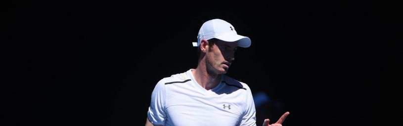 Andy Murray (GBR) during his fourth round match at the 2017 Australian Open at Melbourne Park in Melbourne, Australia, on January 22, 2017. Photo by Corinne Dubreuil/ABACAPRESS.COM