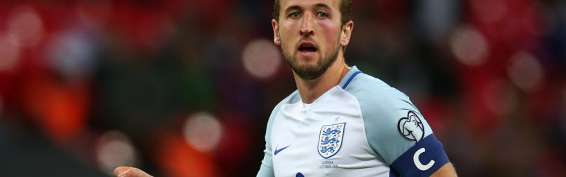 October 5, 2017 - London, England, United Kingdom - England's Harry Kane..during FIFA World Cup Qualifying - European Region - Group F match between England and Slovenia  at Wembley stadium, London 05 Oct 2017  (Credit Image: © Kieran Galvin/NurPhoto via ZUMA Press)