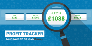 track matched betting profits example