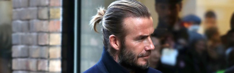 David Beckham & Family Members arrive at Men's Fashion Presentation at Kent & Curwen Store in Covent Garden in London. 07 Jan 2018 Pictured: David Beckham. Photo credit: MEGA TheMegaAgency.com +1 888 505 6342