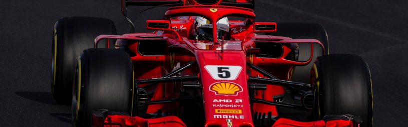 05 Sebastian Vettel from Germany with Scuderia Ferrari SF71H during day three of F1 Winter Testing at Circuit de Catalunya on March 8, 2018 in Montmelo, Spain.  (Photo by Xavier Bonilla/NurPhoto/Sipa USA)