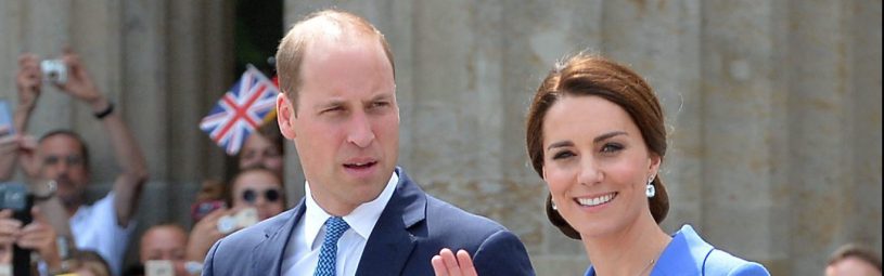 July 19, 2017 - Berlin, Germany - Prince William, Duchess Catherine .Prince William and Catherine Duchess of Cambridge at the Brandenburg Gate, Berlin, Germany - 19 Jul 2017.Credit: MichaelTimm/face to face (Credit Image: © face to face via ZUMA Press)