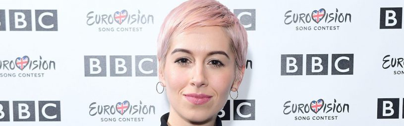 SuRie during Eurovision: You Decide - Meet The Artists, an introduction to this year's UK hopefuls, at BBC, New Broadcasting House in London.