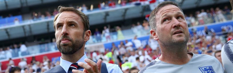 June 24, 2018 - Nizhniy Novgorod, Russia - Group G England v Panama - FIFA World Cup Russia 2018.England coach Gareth Southgate at Nizhny Novgorod Stadium, Russia on June 24, 2018. (Credit Image: © Matteo Ciambelli/NurPhoto via ZUMA Press)