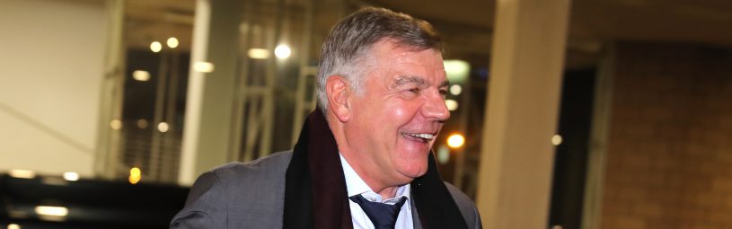 Everton manager Manager Sam Allardyce arrives during the Premier League match at St James' Park, Newcastle. - Newcastle United v Everton - Premier League - St James' Park