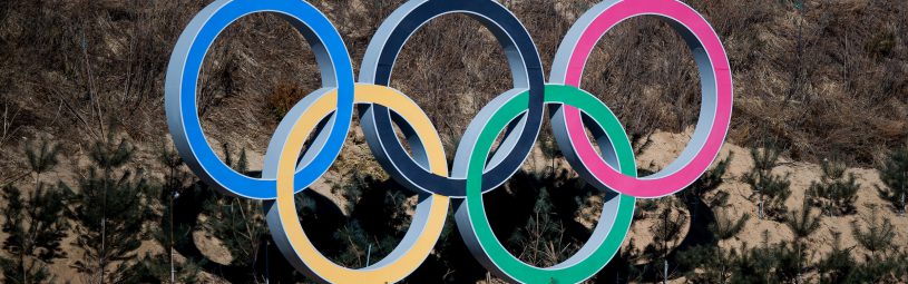 February 5, 2018 - Pyeongchang, SOUTH KOREA - 180205 Olympic Rings at the shooting range of Alpensia Biathlon Centre ahead of the 2018 Winter Olympics on February 5, 2018 in Pyeongchang..Photo: Jon Olav Nesvold / BILDBYRÂN / kod JE / 160137 (Credit Image: © Jon Olav Nesvold/Bildbyran via ZUMA Press)