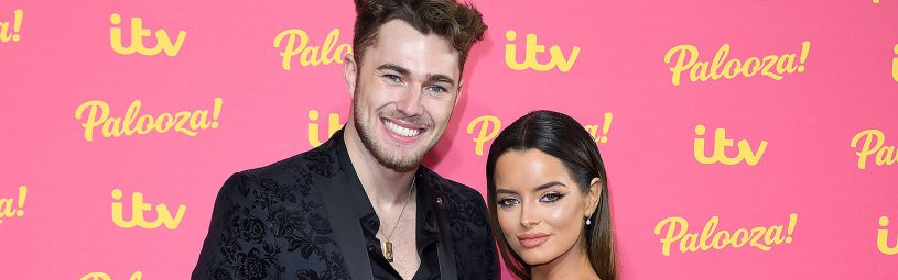 LONDON, ENGLAND - NOVEMBER 12: Curtis Pritchard and Maura Higgins attends the ITV Palooza 2019 at The Royal Festival Hall on November 12, 2019 in London, England. (Photo by Karwai Tang/WireImage)